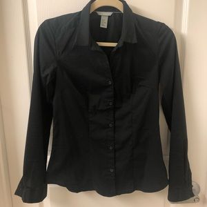 Black Women’s dress shirt